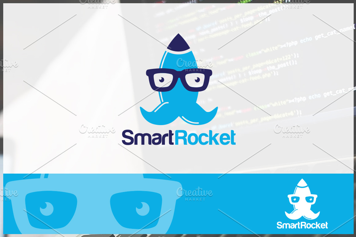 Smart Rocket Logo, a Branding & Logo Template by Zlaws (Photo 1 of 4)