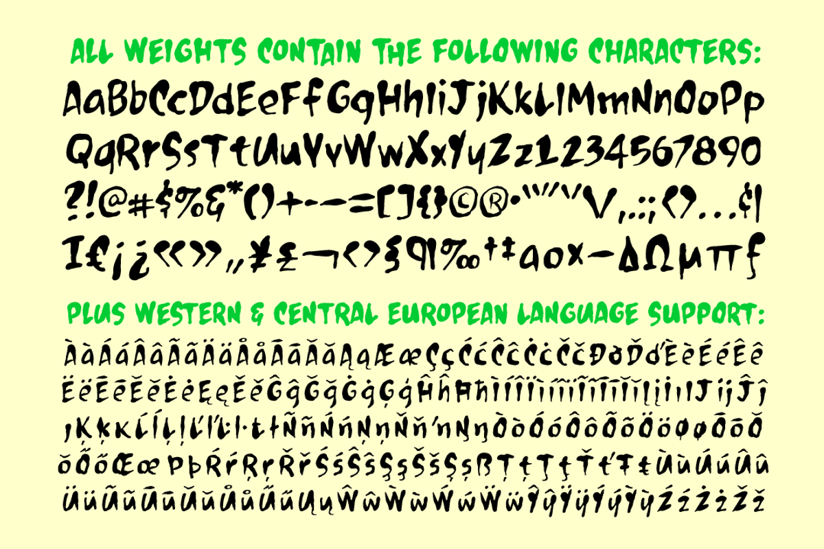 Blood Beast - a scratchy horror font, a Font by Comicraft Fonts (Photo 6 of 6)