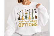 Girl's Gotta Have Options Halloween, an Object Illustration by DreamCafeArt (Thumbnail 4 of 7)