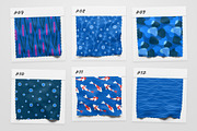On The Lake | Vector Patterns Set, a Pattern Graphic by Kotulska (Thumbnail 3 of 11)