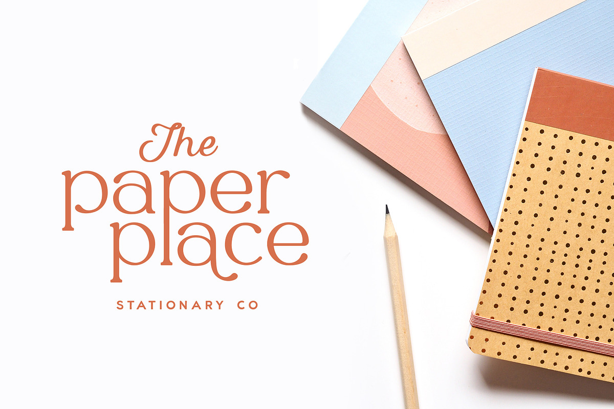 Mirada Serif, a Serif Font by Rachel Kick (Photo 3 of 12)