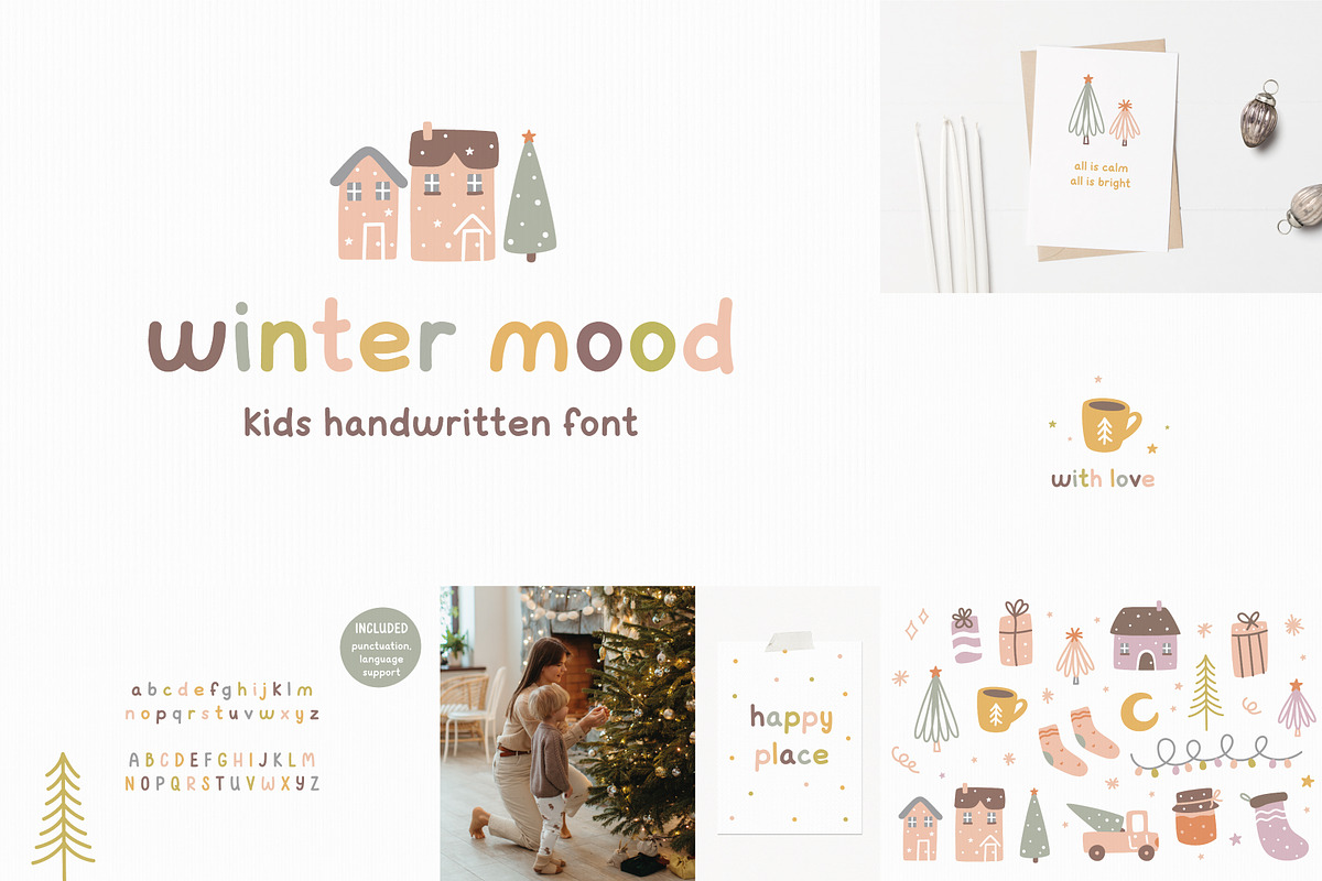 Whole shop BUNDLE | Fonts & Graphics, a Script Font by JuliaVolkova (Photo 27 of 32)