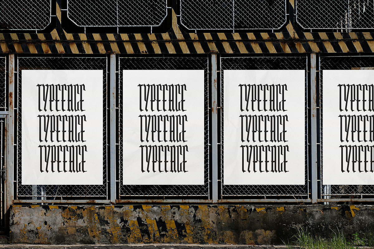 Washboard typeface preview 2