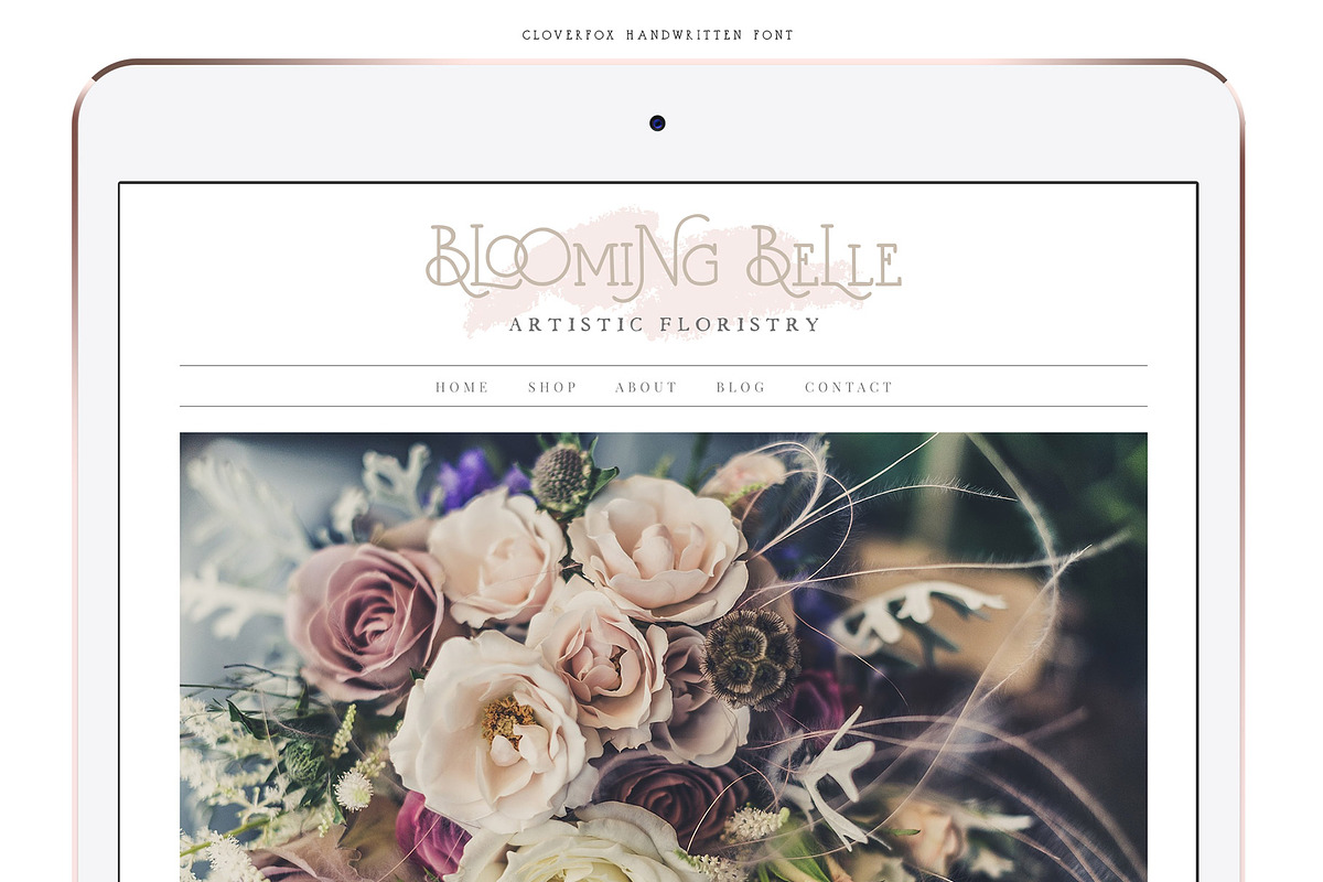 CloverFox Display Font, a Font by Eclectic Anthology (Photo 9 of 9)