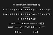 Black Money - Modern Display, a Blackletter Font by VUNIRA (Thumbnail 4 of 6)