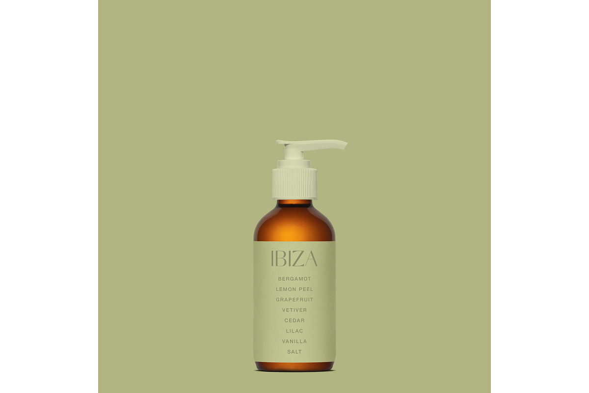 Amber Cosmetic Pump Bottle Mockup, a Cups & Container Mockup by Copal (Photo 8 of 16)