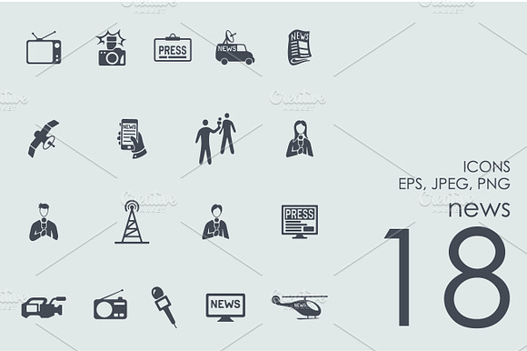 18 News Icons