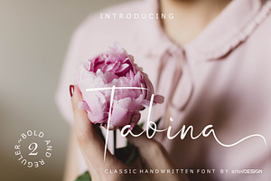 Tabina - Classic Handwritten Font