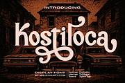 Kostiloca – Elegant Display Font, a Serif Font by Majelis Art (Thumbnail 1 of 9)