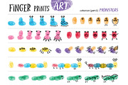 Finger prints ART (part 2), an Animal Illustration by Alena Razumova (Thumbnail 10 of 14)