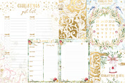 Watercolor Christmas ornament bundle, a Decorative Illustration by WonderWonder (Thumbnail 4 of 20)