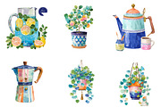 Breakfast Coffee Clipart, an Illustration by CreationArt (Thumbnail 5 of 5)