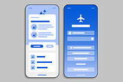 Mobile App Wireframe UI Template, a Wireframe Template by MightyDesign (Thumbnail 5 of 9)