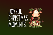Merry Blessings Typeface, a Handwritten Font by Seemly Fonts (Thumbnail 2 of 6)