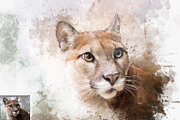 Animal Digital Painting Photo Effect, an Action Add-On by MRI STUDIO (Thumbnail 4 of 12)