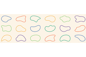 Organic Irregular Outline Color Blob, an Illustration by Vector Creator