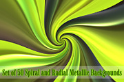 50 Spira Metallic Backgrounds, a Background Graphic by Kseniya-Omega (Thumbnail 1 of 6)