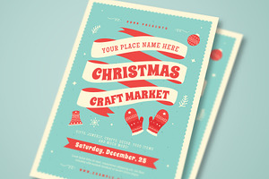 Christmas Craft Market Flyer