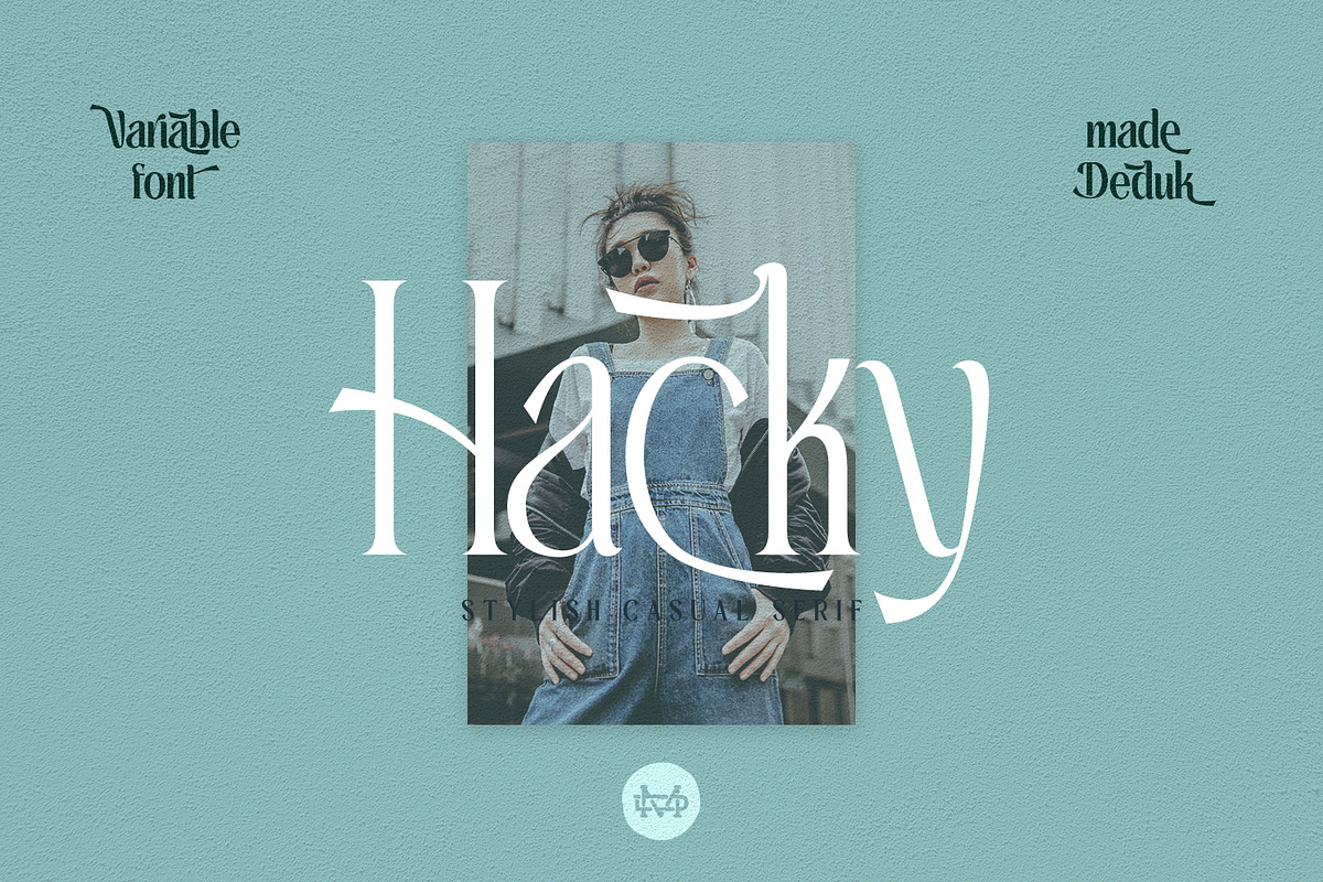 Hacky - Luxury Serif Family, a Serif Font by madeDeduk (Photo 1 of 12)