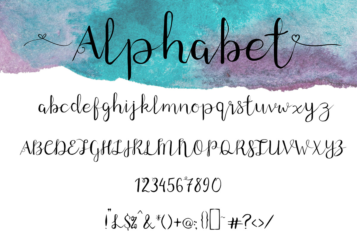 Windswept a bounce brush font preview 3