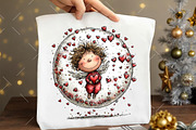 Whimsical Cupid Valentine Clipart, an Illustration by OK Design (Thumbnail 4 of 6)
