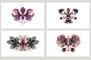 Heum Co. Botanical Inkblot Art, a Decorative Illustration by milatovar (Thumbnail 3 of 20)