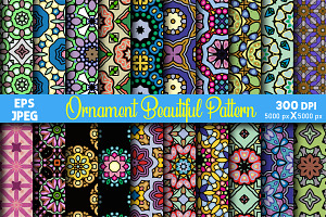 Abstract Ornament Pattern Background