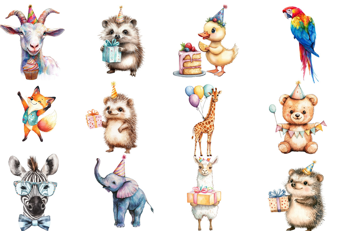Party Animal Clipart, an Illustration by Designworld (Photo 3 of 5)