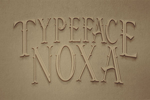 Noxa - Display Font