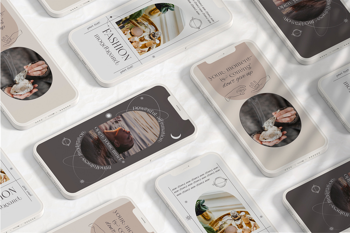 Aesthetic Instagram Template, a Social Media Template by Mio Buono (Photo 10 of 13)