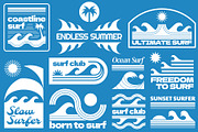Surf Logo Graphics, an Object Graphic by Firowerk (Thumbnail 8 of 10)