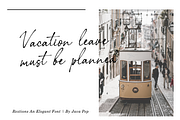 Rextions / an elegant font, a Script Font by Java pep (Thumbnail 3 of 15)