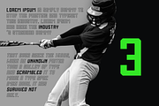BashBlock Display Font, a Script Font by Haws.std (Thumbnail 2 of 5)
