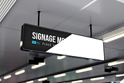 Horizontal Signage Mockup, an Advertising Mockup by Modaldesain (Thumbnail 4 of 4)