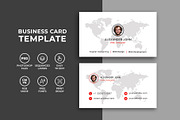 Clean Individual Business Card, a Business Card Template by Saman Osama (Thumbnail 3 of 4)