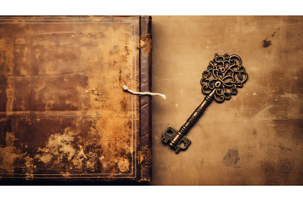 vintage antique rustic background ai, an Architecture Photo by pikepicture