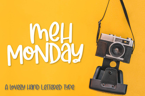 Meh Monday - Lovely Type preview 6