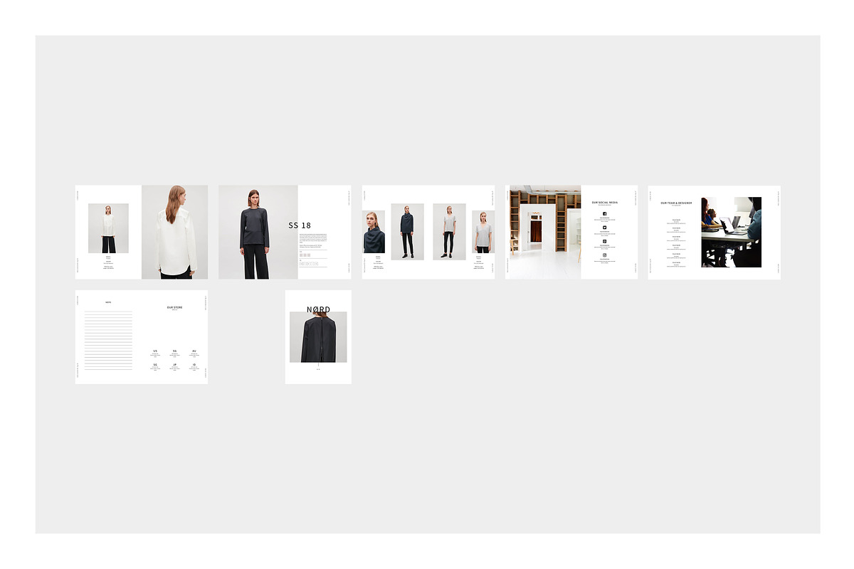 Nørd Lookbook CANVA, a Brochure Template by Loc Tropis (Photo 10 of 10)