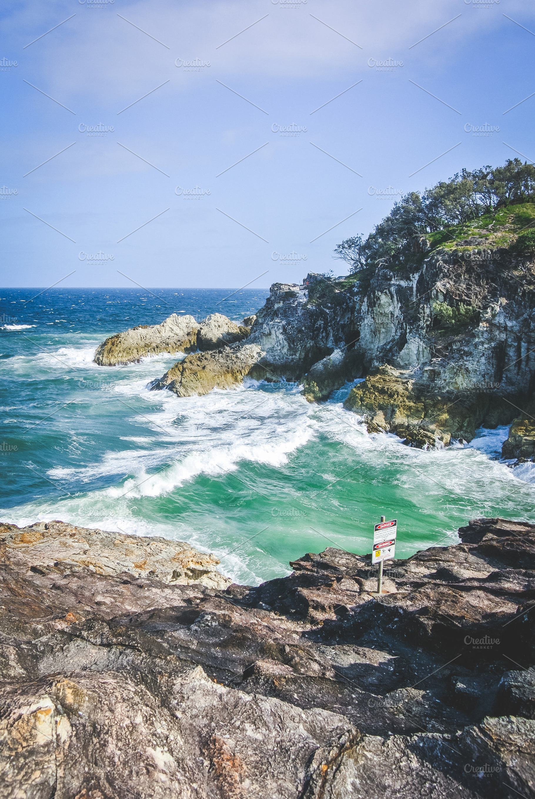 View of the Ocean in Australia, a Nature Photo by Kelly Van de Vliet