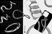 Chrome Y2K Abstract 3D Objects, an Object Graphic by Youandigraphics (Thumbnail 7 of 15)