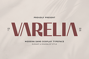 Varelia - Modern Sans Typeface, a Sans Serif Font by Masyafi Studio (Thumbnail 1 of 8)