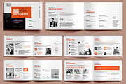 Business Plan Template Design Layout, a Social Media Template by MightyDesign (Thumbnail 1 of 6)