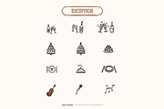 Wedding Map & Itinerary Creator Kit, an Object Illustration by Happy Monday Creative (Thumbnail 7 of 19)