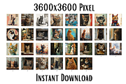 Vintage Cats Junk Journal, an Illustration by HubbaDigitals (Thumbnail 2 of 2)