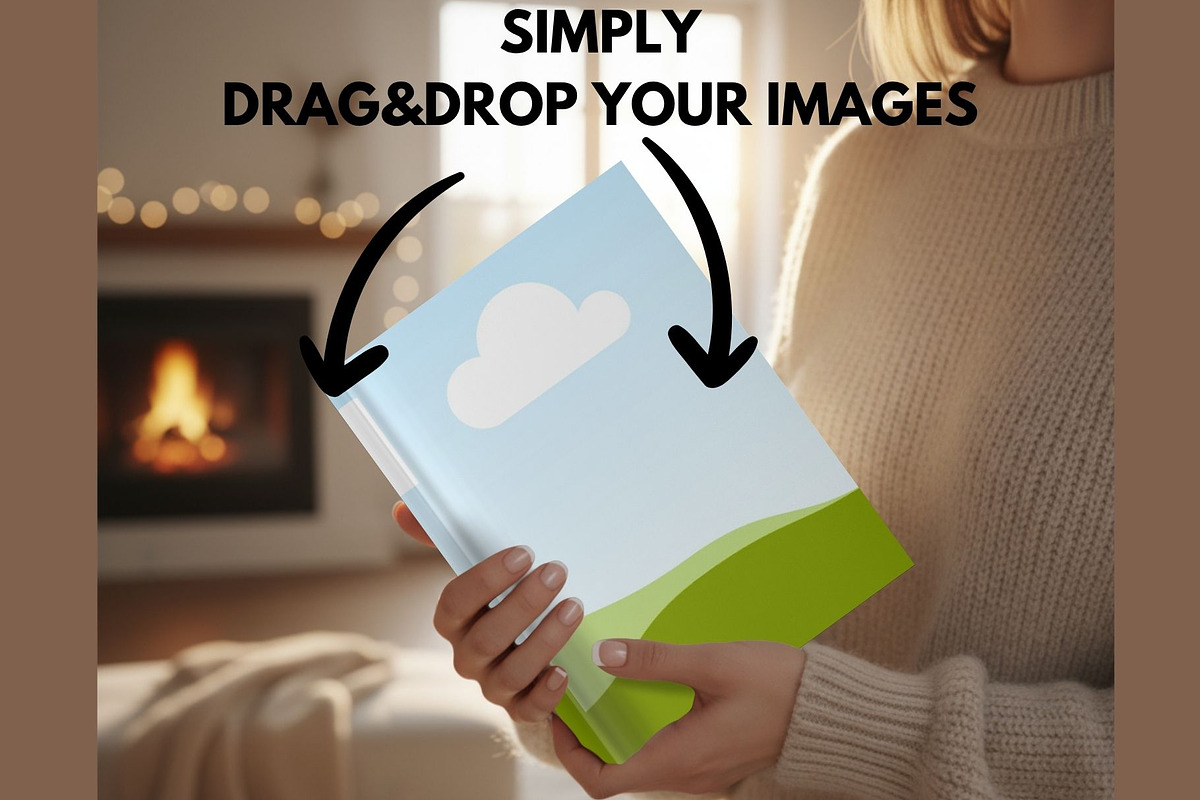 Book Mockup Canva, Book Cover Mockup, a Books & Magazine Mockup by GraphiCarola (Photo 2 of 4)