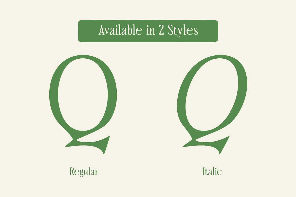 CS Henar Drawn, a Serif Font by Craft Supply Co. (Photo 2 of 8)
