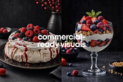 80 Dessert Food Photography Bundle, a Food & Drink Photo by Selenique Studio (Thumbnail 5 of 9)