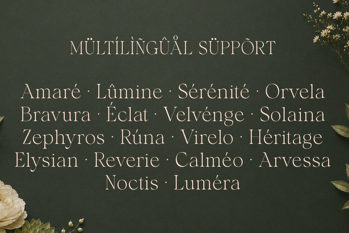 Fashion Brand Serif Font - Shavile, a Serif Font by RagamKata (Photo 9 of 10)
