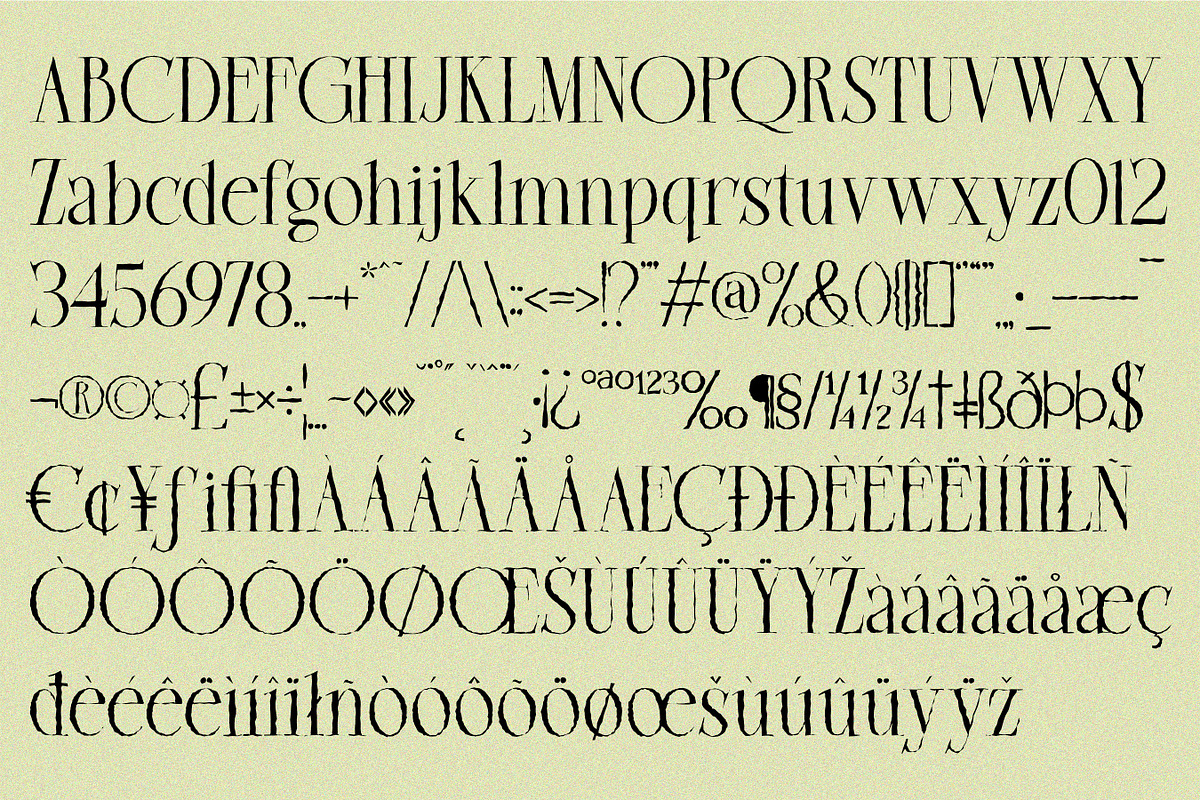 Magora | Modern Distressed Serif, a Serif Font by Typoraith Co (Photo 7 of 10)