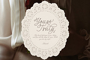 Thirty Pages - Handwritten Script, a Script Font by Sarid Ezra (Thumbnail 6 of 9)